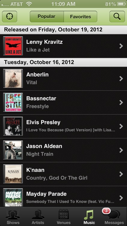 Concerts!