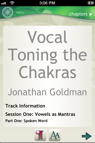 Vocal Toning the Chakras - Jonathan Goldman screenshot 3