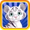 Baby White Tiger Run is a fun running game for Kids and Family