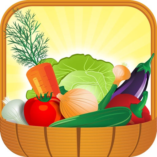 Vegetable Basket Kids Game Icon