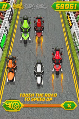 A Drag Bike Pursuit Race - Free Speed Racing Game screenshot 3