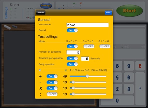 Koko Math Free screenshot 2