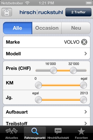 Volvo Kloten Hirsch&Ruckstuhl screenshot 3