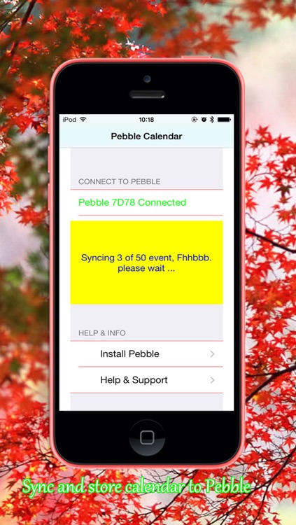 Calendar for Pebble Smartwatch by Dream Studios, LLC