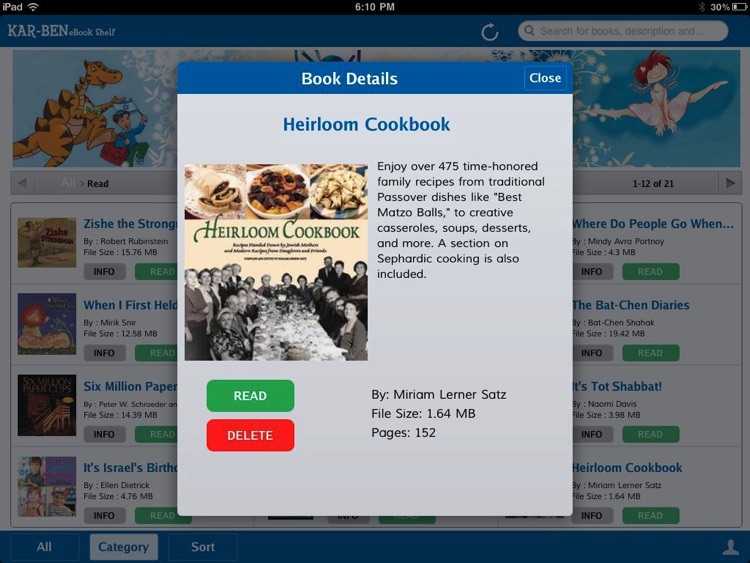 Kar-Ben Digital eReader screenshot-3