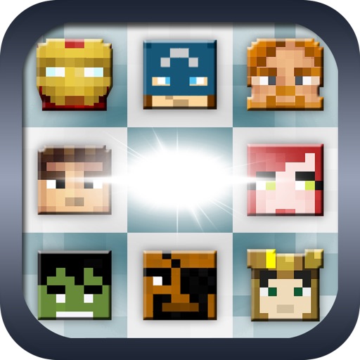 Blockhead Match Crush - Avengers Edition icon
