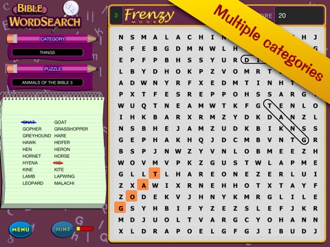 Bible Word Search! - Seek and Find Puzzles screenshot 4