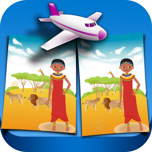 Spot The Difference: Traveling! - Premium Icon