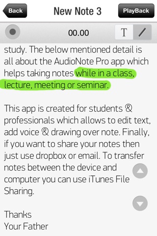 MeetingNote Pro - Professional Writing with Voice Recorder screenshot 2