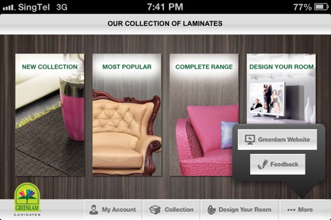 Greenlam Inspiration : Mobile screenshot 2