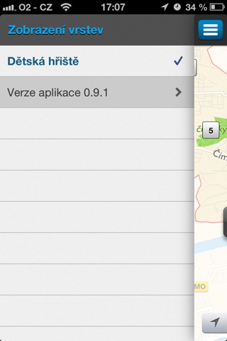 Mapový portál MČ Praha 8 screenshot 3