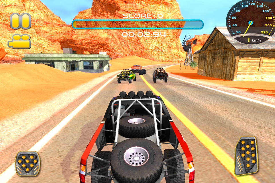 Dirt Truck 4x4 Offroad Racing Free screenshot 3