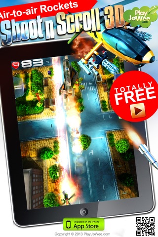 Shoot n Scroll 3D free arcade screenshot 2