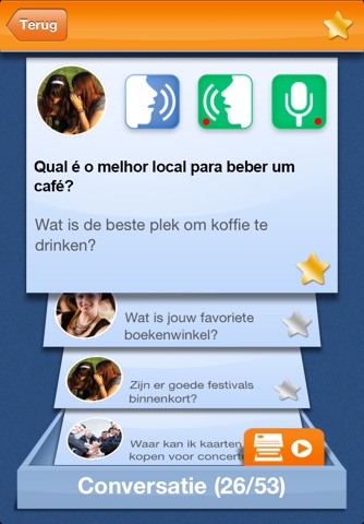 iSpeak Brazilian: Interactive conversation course - learn to speak with vocabulary audio lessons, intensive grammar exercises and test quizzes screenshot 3