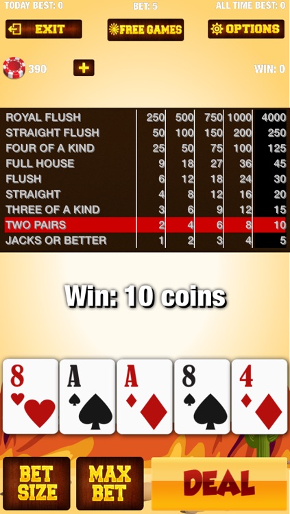 A Wild West Video Poker Game - Win Daily Bonus Payouts screenshot-3