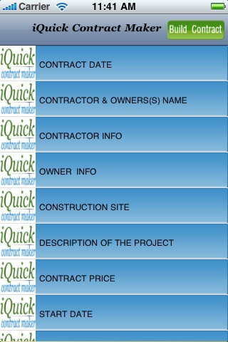 iQuick Contract Maker