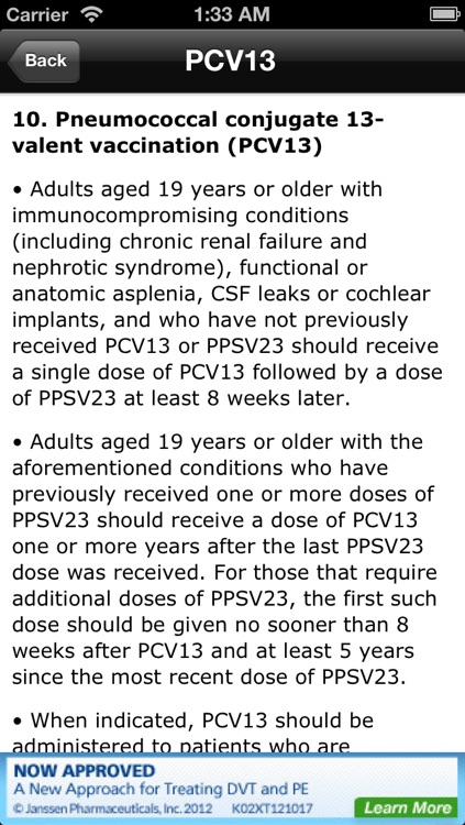 CDC Vaccine Schedule for Adults & Children screenshot-4