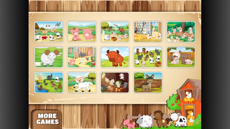 Animalfarm Puzzle For Toddlers and Kids - Free Puzzlegame For Infants, Babys Or young Children screenshot-4