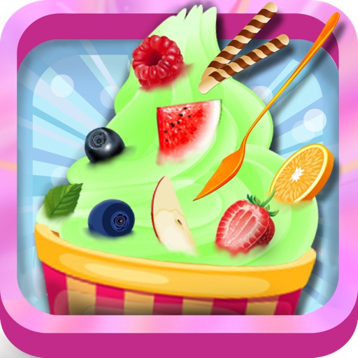 Froyo ice cream maker - Frozen yogurt cooking game for kids Icon
