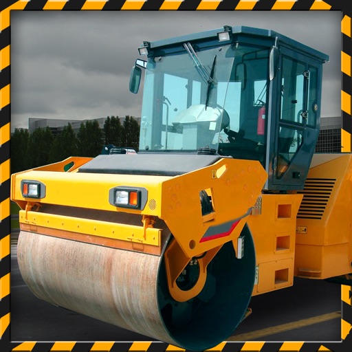 Road Construction Vehicles 3D icon