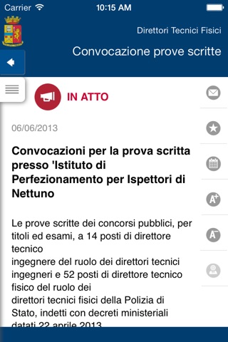 Concorsi Polizia di Stato screenshot 4