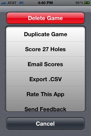 Mini Golf Scorecards screenshot 3