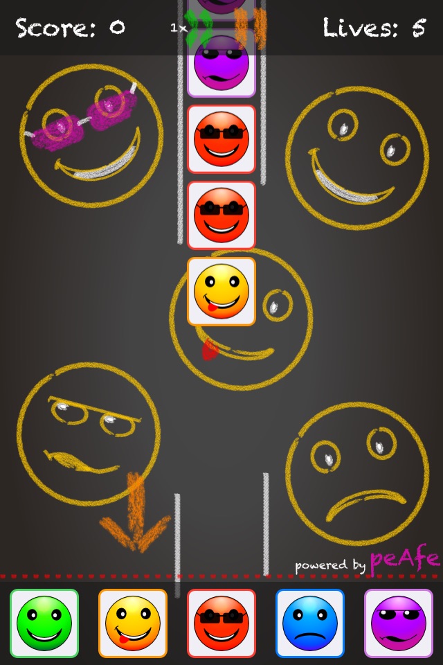 Smash Smile - Hit all Smileys and beat your friends! screenshot 2