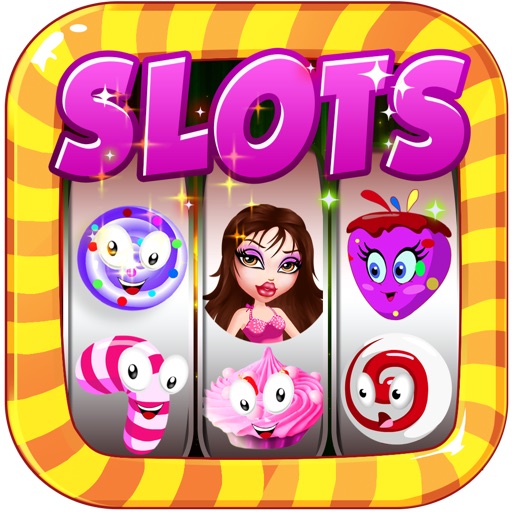 Pretty Pink Slots - Sweet Candy Slot Fun Game Icon