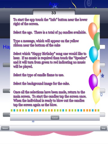 Birthday Wishes HD Free screenshot 3