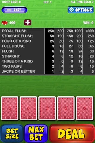 Lucky Vegas Video Poker screenshot 3