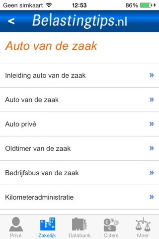 Belastingtips.nl screenshot 3