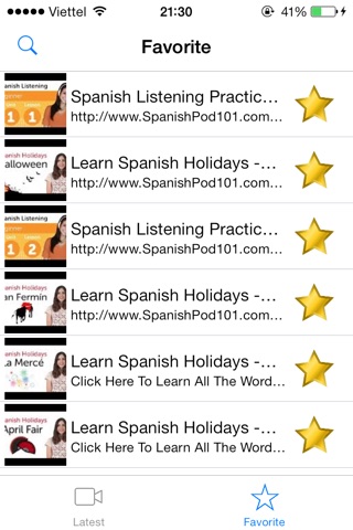 Learn Spanish in Videos screenshot 2