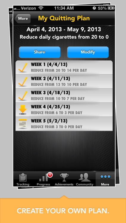 LIVESTRONG MyQuit Coach - Dare to Quit Smoking screenshot-4