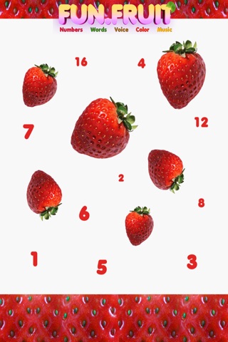 fruit 123 - learning numbers and flash card for kids (Lite) screenshot 3