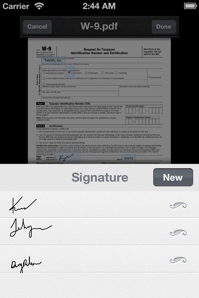SignPDF - Quickly Annotate PDF screenshot 3