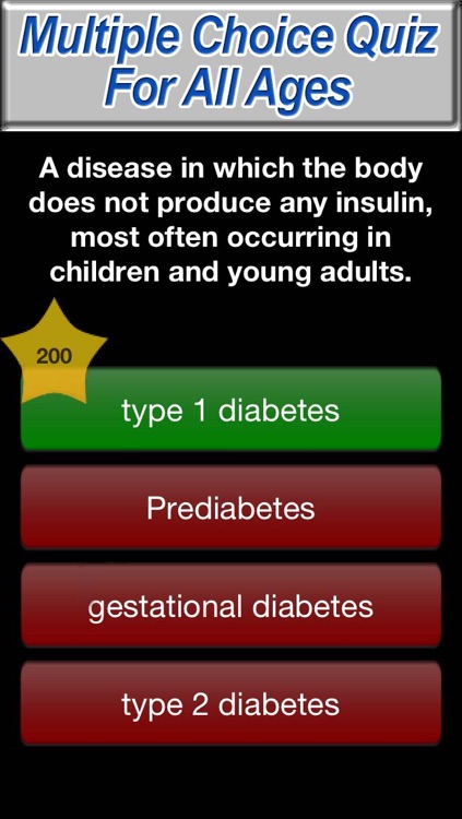 Diabetes Trivia Quiz - The Fun Medical Game For Healthy Diabetics