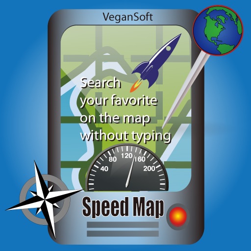 Speed Map Search icon
