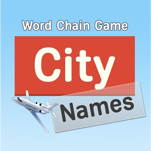 City Names: Word Chain Game iOS App