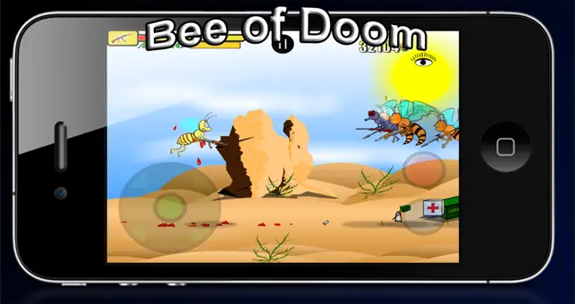 Bee of Doom Free, game for IOS