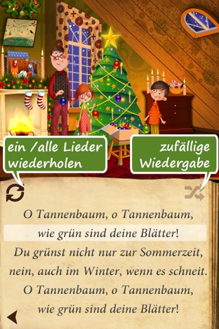 Uber Christmas Carols (German) | sing along screenshot 4