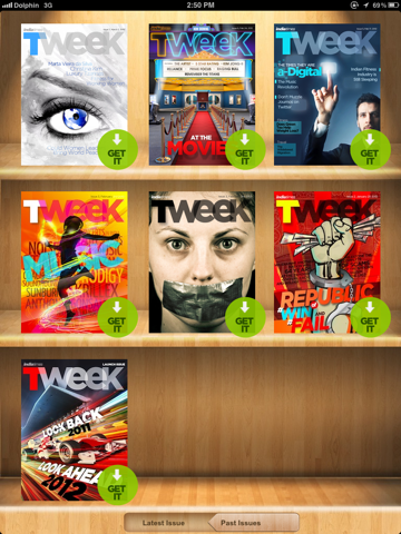 TWEEK for iPad screenshot 2