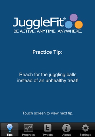 JuggleFit Tracker screenshot 2