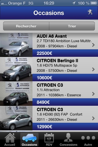 PKA Peugeot V2 screenshot 3