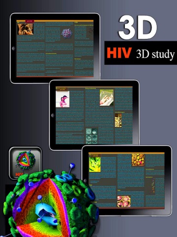 HIV 3D study screenshot 3