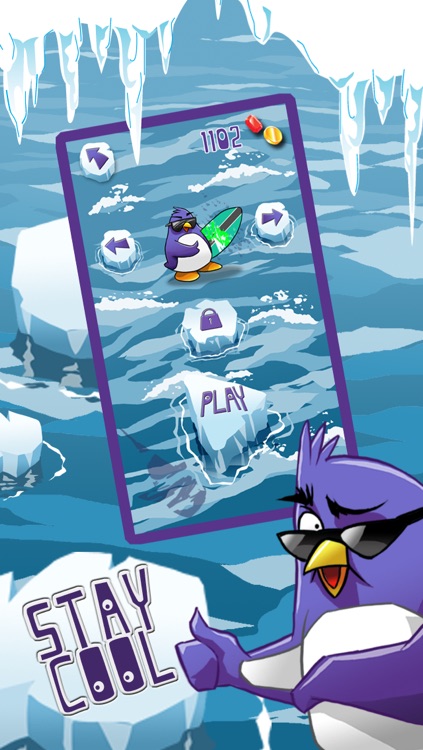 Extreme Penguin Surfing Adventure Crush