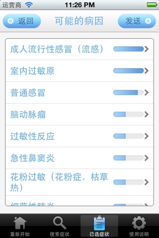 症狀自查 screenshot 4