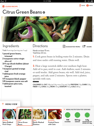 Cooking Light Recipes: Quick and Healthy Menu Makerのおすすめ画像5