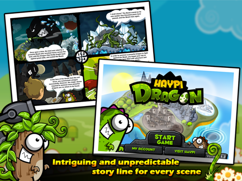 Haypi Dragon iPad app afbeelding 1