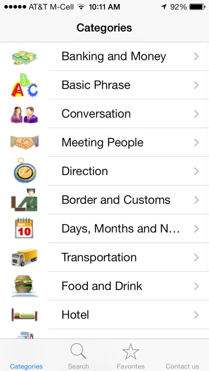 English to Italian Translation Phrasebook