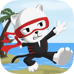 Tiny Ninja Cat: A Real Fun Run Adventure Challenge Game for Boys & Girls Free